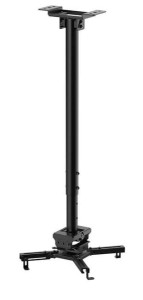 Neomounts Uchwyt sufitowy do projektora CL25-550BL1 h:74,5-114,5 cm czarny