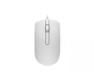 Dell Przewodowa mysz optyczna USB biała MS116