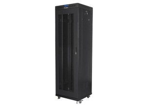 Lanberg Szafa stojąca rack 19 42U 600x600, czarna