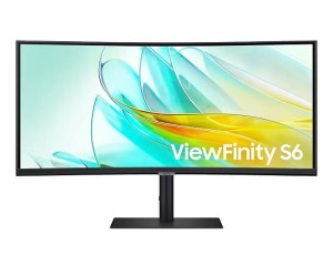 Samsung Monitor 34 cale ViewFinity S65UC VA 3440x1440 UWQHD 21:9 1xHDMI 1xDP 1xUSB-C 90W 3xUSB-A 5ms 100Hz HAS+PIVOT zakrzywiony głośniki 3Y OS LS34C6