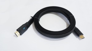 TB Kabel HDMI v 2.1 płaski 2m czarny