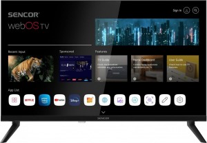 Sencor Telewizor 24 cale SMART webOS LG DVB-T/T2/C/S/S2 BT5