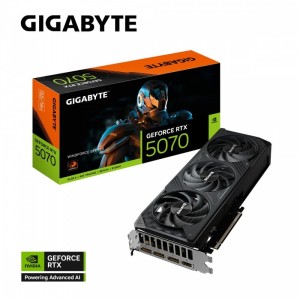 Gigabyte Karta graficzna GeForce RTX 5070 WINDFORCE SFF 12G 192BIT GDDR7 3DP/HDMI