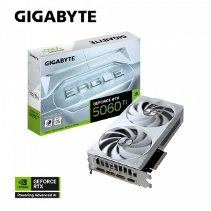 Gigabyte Karta graficzna GeForce RTX 5060 Ti EAGLE OC ICE 8G 128BIT GDDR7 HDMI/3DP