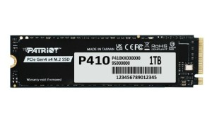 Patriot Dysk SSD 1TB P410 PCIe M.2 Gen4 x4 NVMe 1.4 2280 5000/4500MB/s