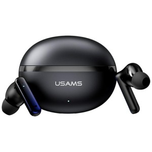USAMS Słuchawki bluetooth TWS E02 ANC+ENC czarne
