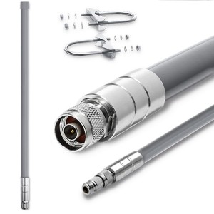 Qoltec Antena LoRa | 12dBi | dookólna | zewnętrzna | włókno szklane |   868 MHz | 1.5m