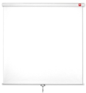 Avtek Ekran ścienny ręczny Wall Standard 175 (1:1, 175x175cm, powierzchnia biała, matowa)