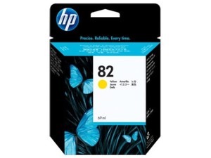 HP Inc. Tusz nr 82 Żółty C4913A