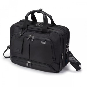 DICOTA Top Traveller Twin PRO 14-15.6" czarny (notebook, drukarka, projektor)