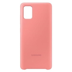 Samsung Etui do Galaxy A71 Silicone Cover różowe