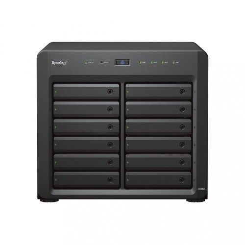Synology Serwer DS2422+ 12x0HDD AMD Ryzen V1500B 4x2,2Ghz 4GB RAM 4x1GbE 2xUSB 3Y