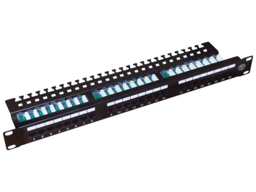 ALANTEC Patch panel UTP kat.5e 24 porty LSA 1U