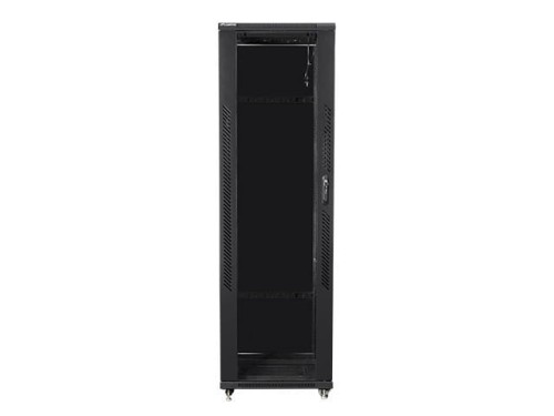 Lanberg Szafa stojąca Rack 19 42U 600x600mm czarna