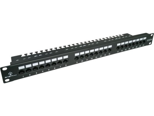 ALANTEC Patch panel UTP kat.6 24 porty LSA 1U