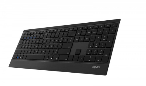 RAPOO Klawiatura bezprzewodowa Multi-Mode E9500M Czarna