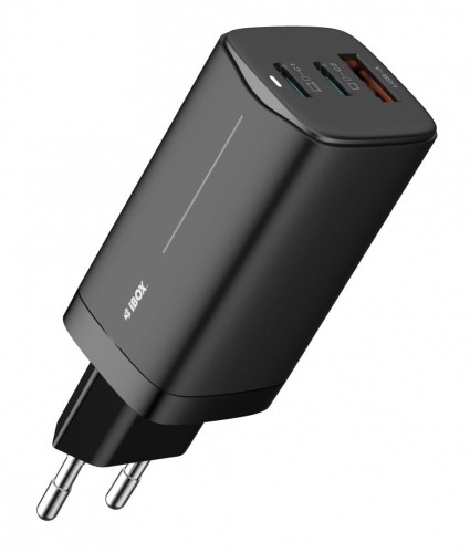iBOX Ładowarka USB-C  ILUC65W  Czarna