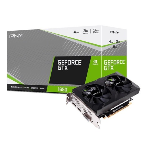 PNY Karta graficzna GeForce GTX 1650 4GB GDDR6 Dual Fan