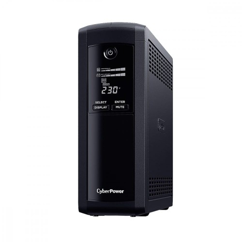 CyberPower Zasilacz awaryjny VP1200ELCD-FR 1200VA / 720W / 5xFR / AVR / LCD / RJ45