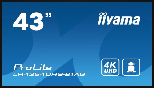 IIYAMA Monitor 43 cale LH4354UHS-B1G 24/7, IPS, ANDROID.11, 4K, SDM, 2x10W