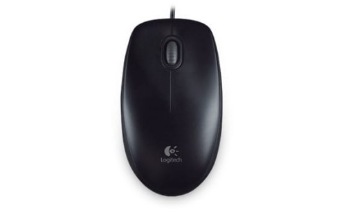 Logitech B100 OEM Mysz optyczna 910-003357 Black