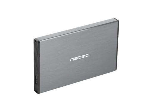 NATEC Kieszeń zewnętrzna HDD/SSD Sata Rhino Go 2,5 USB 3.0 szara