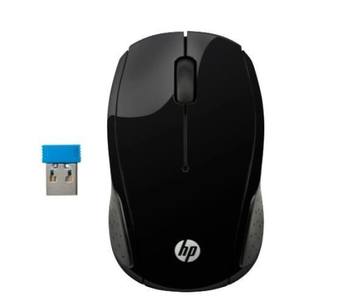 HP Inc. Mysz bezprzewodowa 200 Black X6W31AA