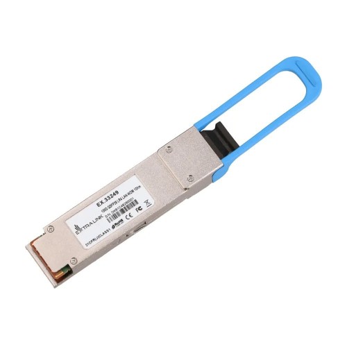 Extralink Moduł QSFP28 100Gb/s, 10km, jednomodowy, Duplex LC