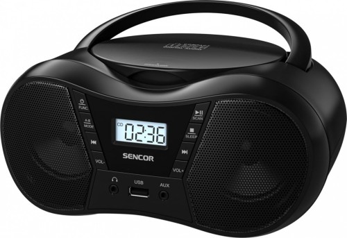 Sencor Radioodtwarzacz CD SPT 2300 BK CD/MP3/USB/BT Radio FM