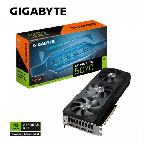 Gigabyte Karta graficzna GeForce RTX 5070 EAGLE OC  SSF 12GB 192bit HDMI