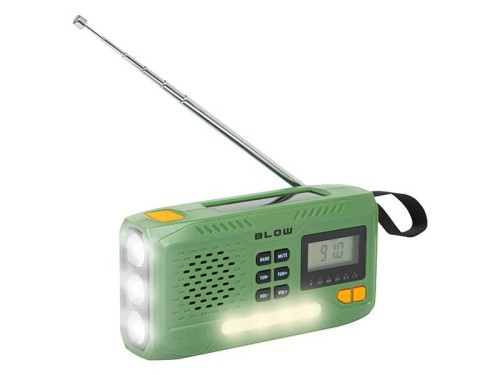 BLOW Radio przenośne RA13 AM/FM solarne