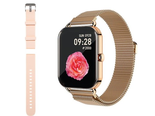 BLOW Smartwatch X16 Bluetooth różowy