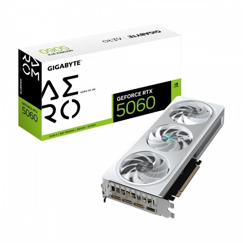 Gigabyte Karta graficzna GeForce RTX 5060 AERO OC 8G GDDR7 3DP/HDMI
