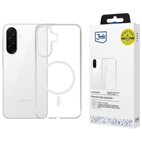 3MK Etui Armor MagCase do Samsung A26 5G MagSafe przezroczyste