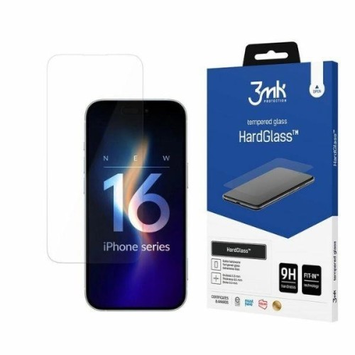 3MK HardGlass iPhone 16 Plus 6,7" szkło hartowane 9H