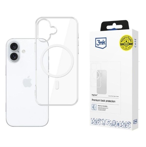 3MK Etui Armor MagCase do Apple iPhone 17 Przezroczyste