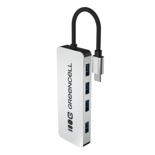 Green Cell HUB USB-C Basic USB-C do 4x USB-A 3.0