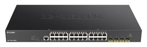 D-Link Przełącznik DGS-1250-28XMP 24GE PoE+ 4SFP+