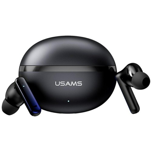 USAMS Słuchawki bluetooth TWS E02 ANC+ENC czarne