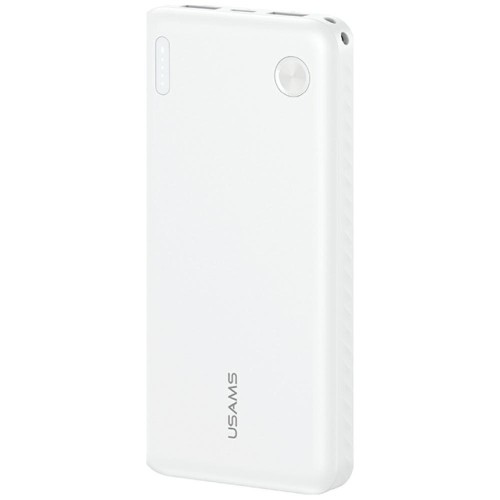 USAMS Powerbank PB83 10000mAh PD 2xUSB-A USB-C biały