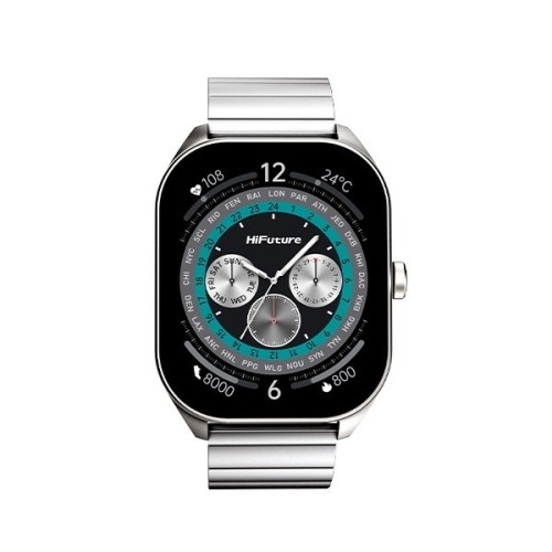 HiFuture Smartwatch FutureFit Apex srebrny