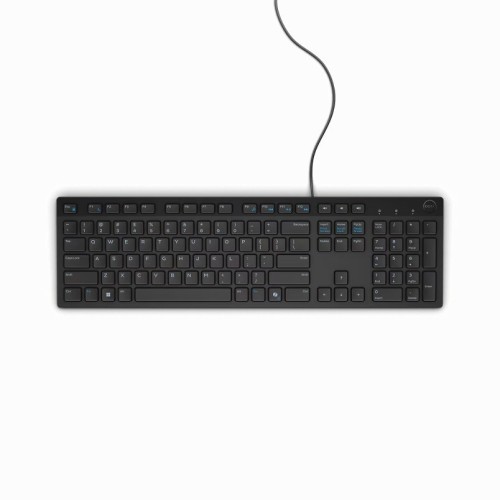 Dell Klawiatura przewodowa KB216 ukraińska czarna