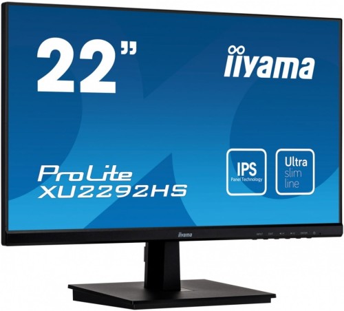 IIYAMA Monitor 21,5 XU2292HS IPS HDMI/VGA/DP/SLIM