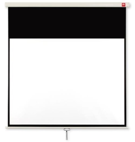 AVTek Ekran ścienny ręczny Video 200, 4:3, 196x146.5cm, powierzchnia biała, matowa