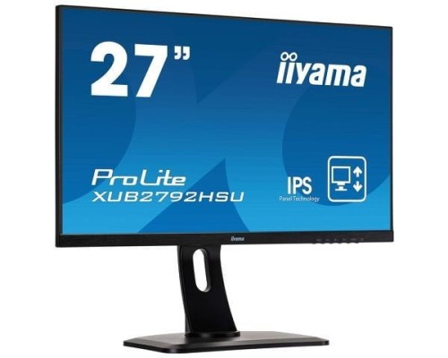 IIYAMA Monitor 27 cali XUB2792HSU-B1 IPS,FHD,HDMI,DP,VGA,PIVOT,USB 3.0,SLIM