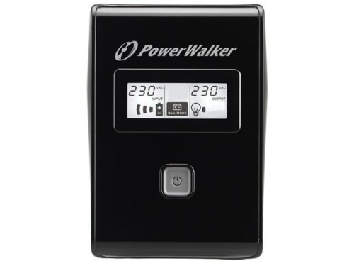 PowerWalker UPS  LINE-INTERACTIVE 850VA 2X SCHUKO OUT, RJ11 IN/  OUT, USB, LCD