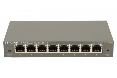 TP-LINK TL-SG108E 8x1GbE Smart Switch
