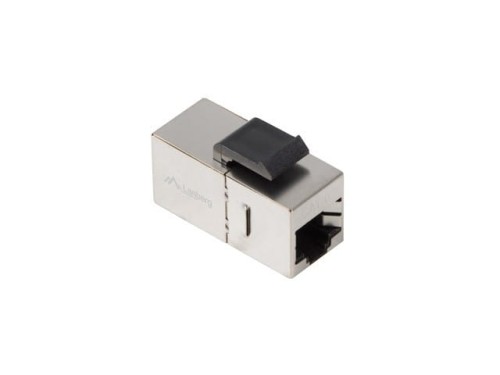LANBERG Łącznik keystone gniazdo RJ45 - RJ45 FTP kat.6 do puszki montażowej złączka sieciowa