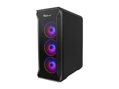 NATEC Obudowa Genesis Irid 505 z oknem, ARGB, USB 3.0