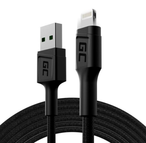 Green Cell Kabel GCRay USB-Lightni 200cm, podświetlenie LED